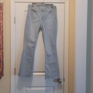 Gap Baby Boot Mid Rise Jeans Size 12, 31 inch wsist